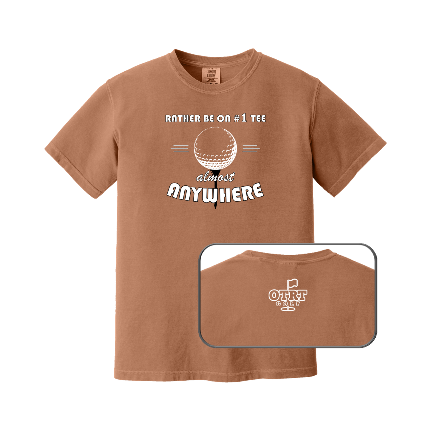 Rather Be On #1 Tee... Golf T-shirt | Premium Cotton