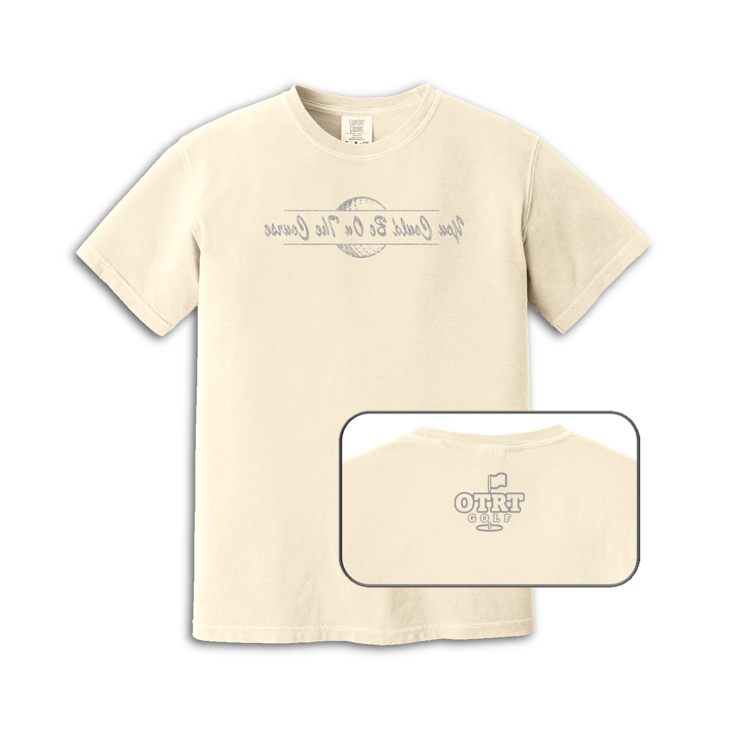 Personal Reminder - Mirror Imaged | Golf T-shirt | Premium Cotton
