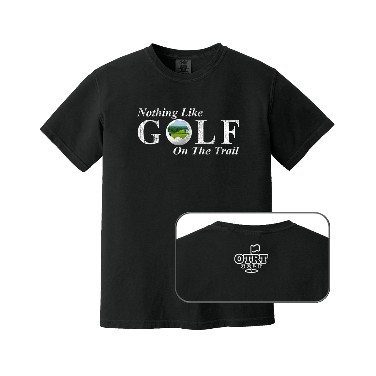 Personalized Golf T-Shirt | Custom Photo Template | Premium Cotton