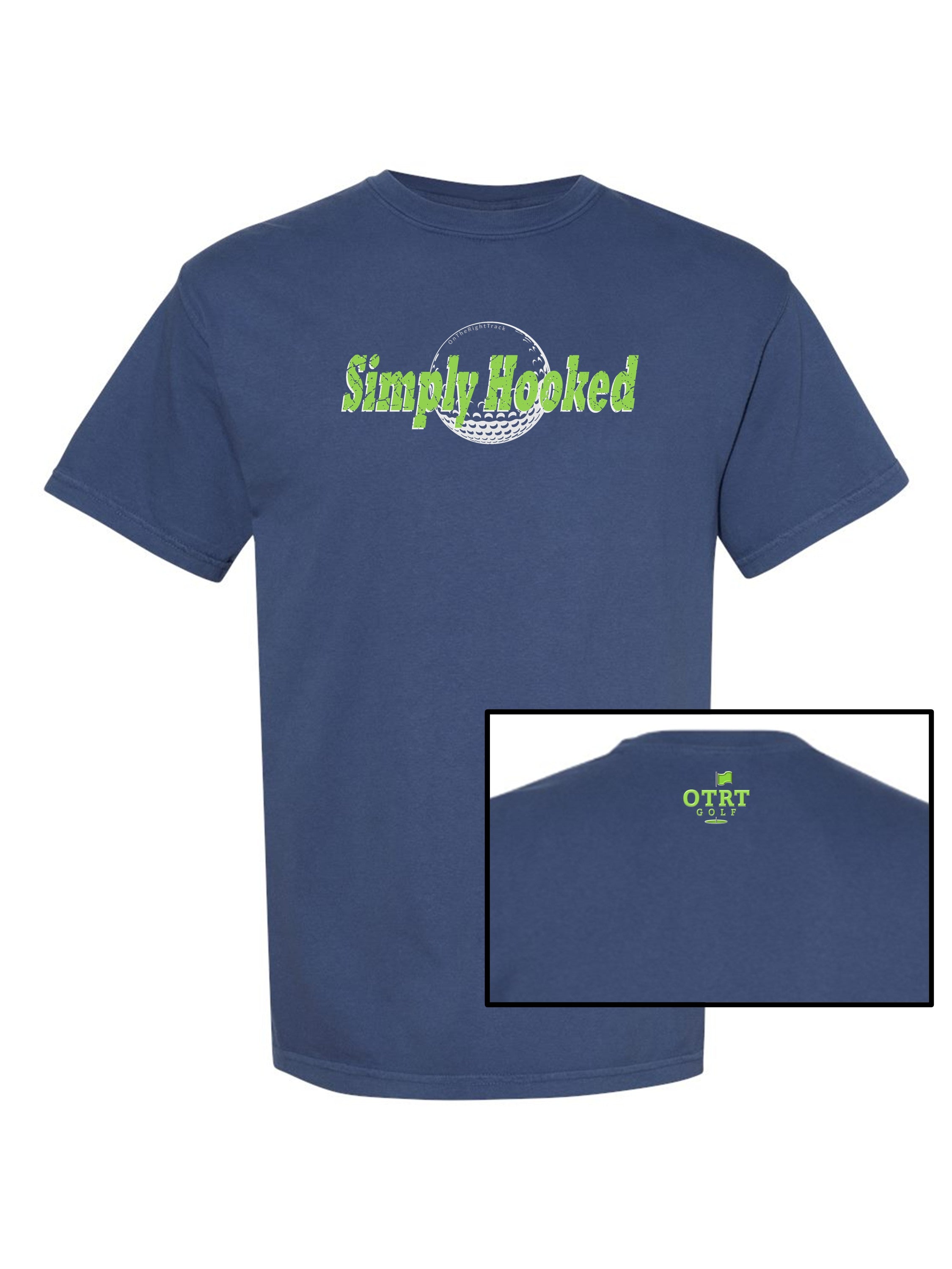 Golf T-Shirt - Simply Hooked - Alternative 4, 100% cotton