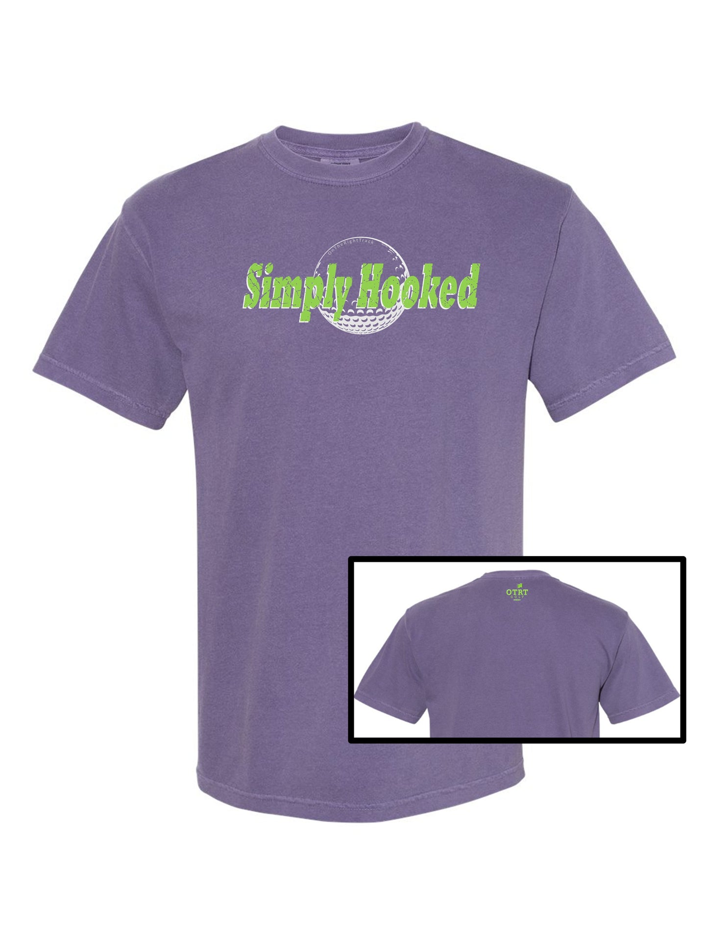 02 - Golf T | Simply Hooked - Comfort Colors 100% cotton - 8 Colors