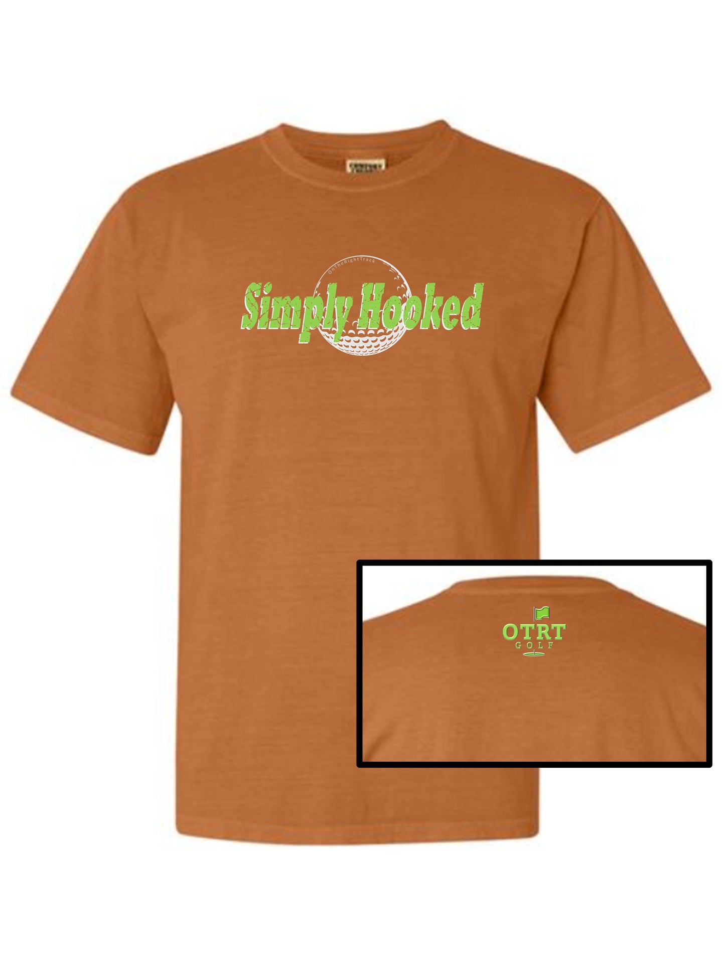 02 - Golf T | Simply Hooked - Comfort Colors 100% cotton - 8 Colors