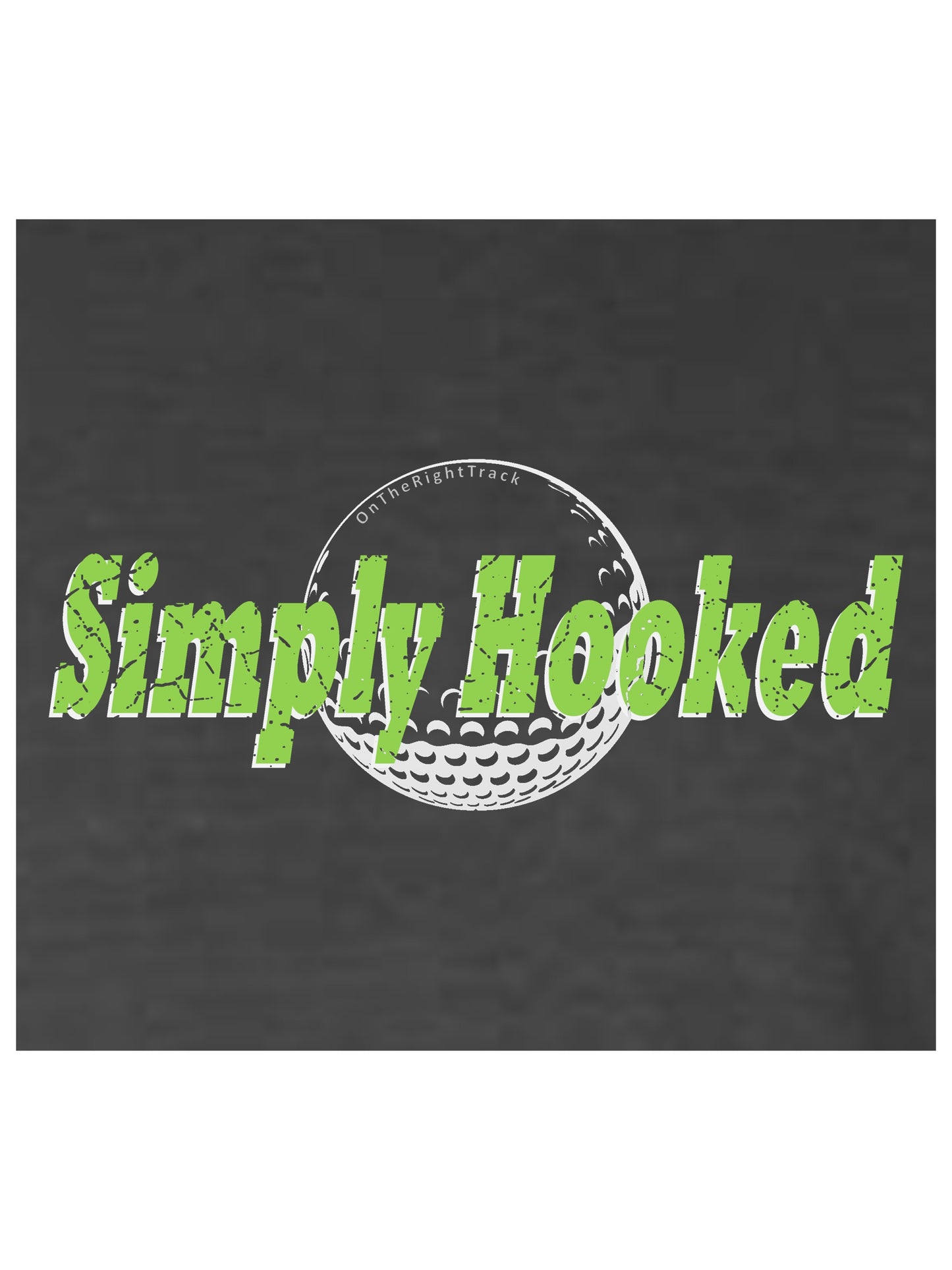 02 - Golf T | Simply Hooked - Comfort Colors 100% cotton - 8 Colors