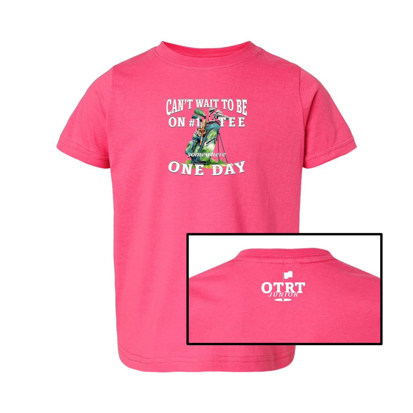 Toddler T-Shirt 3 | Can't Wait To Be On #1 Tee One Day™ - 7 colors