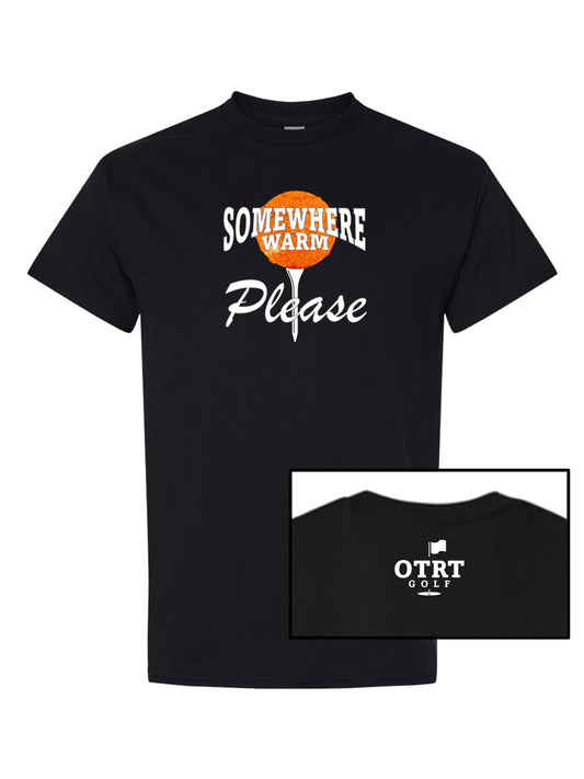 Golf T | Somewhere WARM 1, 2 & 3 - Heavy Cotton Basic Tee, 3 Colors