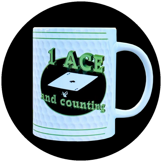 11c - ACES™ Hole(s)-In-One Mug - 12oz & 15oz for any current hole-in-one tally.