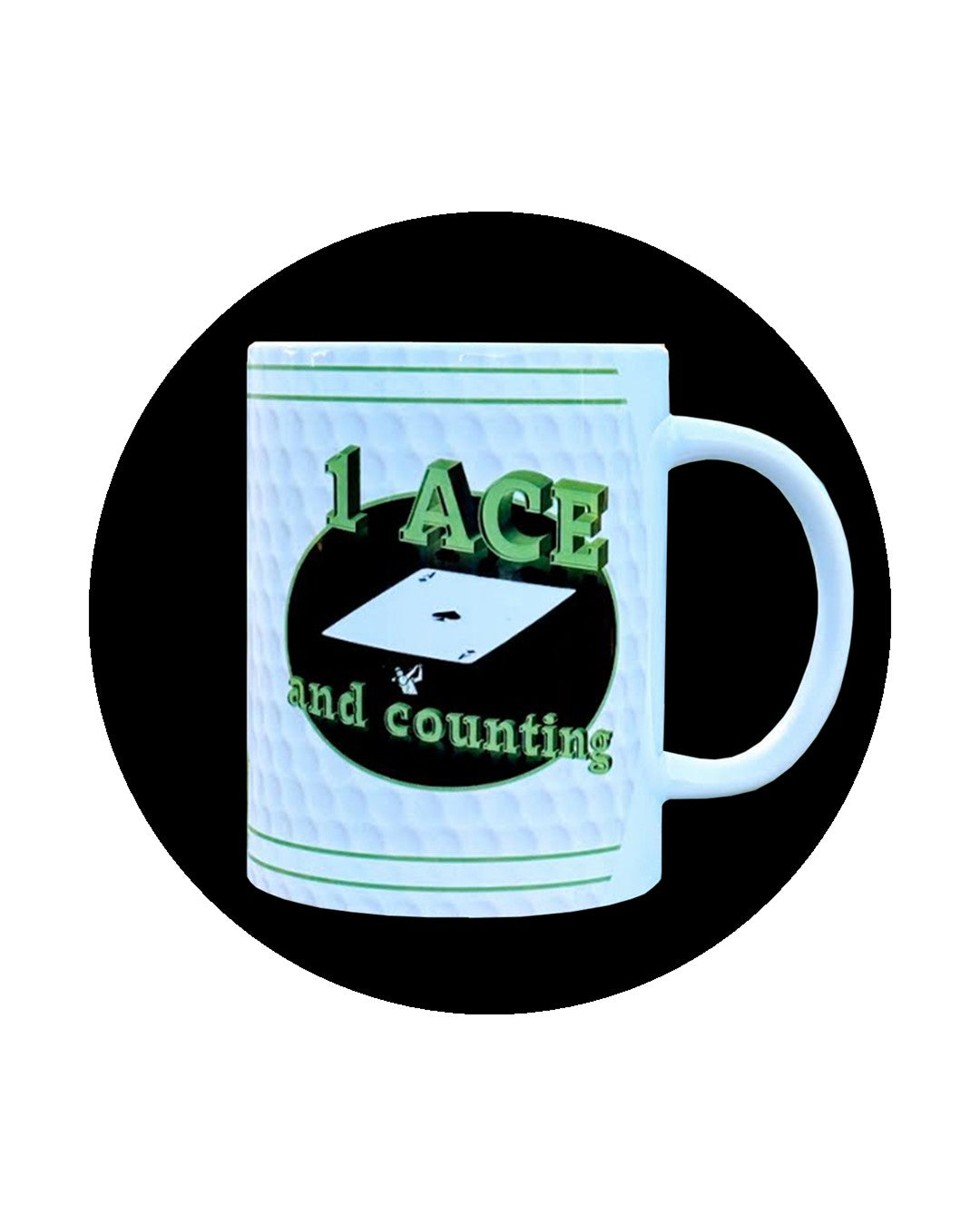 08a - ACES™ Hole(s)-In-One Mug - 11.8oz & 15oz for any current hole-in-one tally.