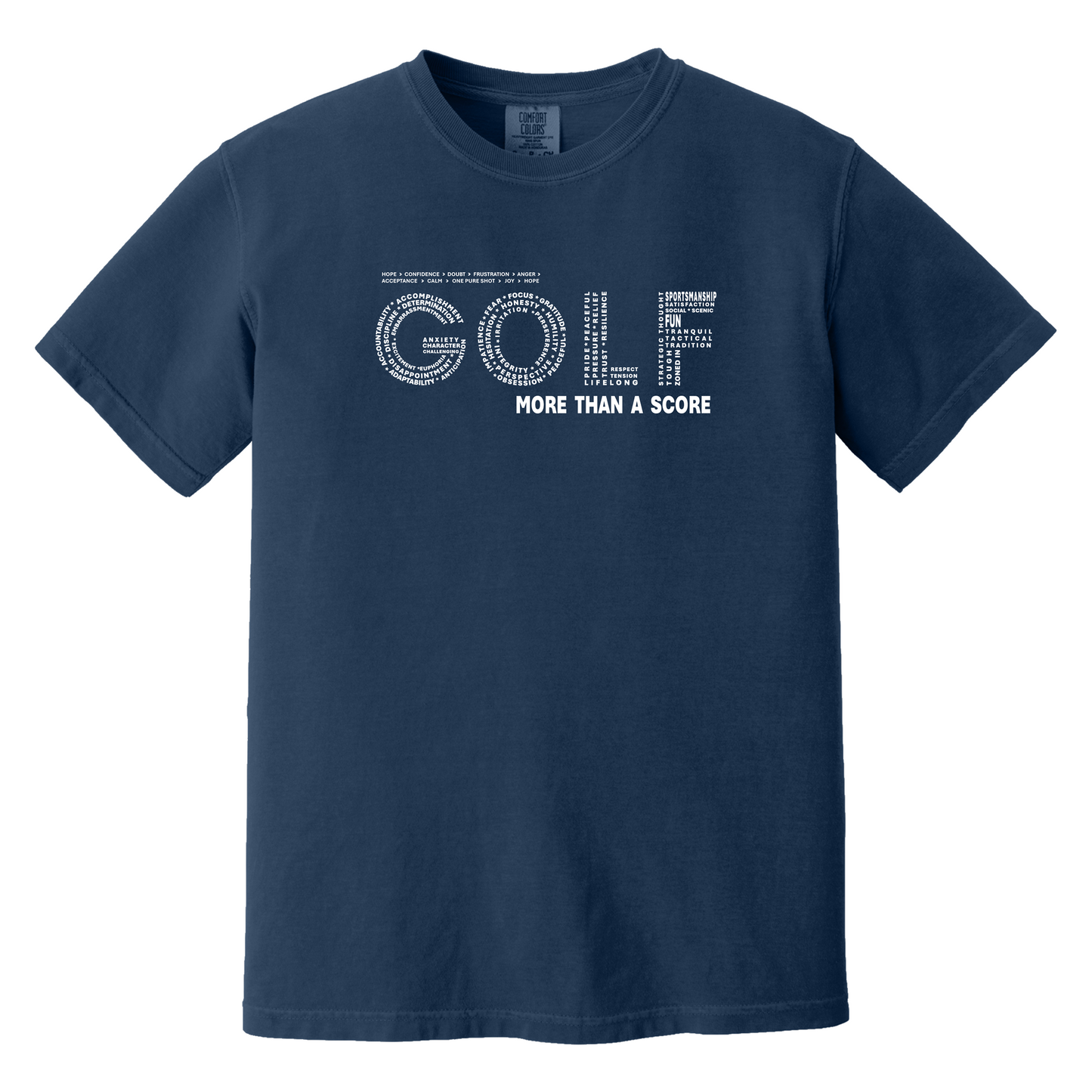 Golf T | Spectrum Of GOLF - Comfort Colors cotton - 8 Colors