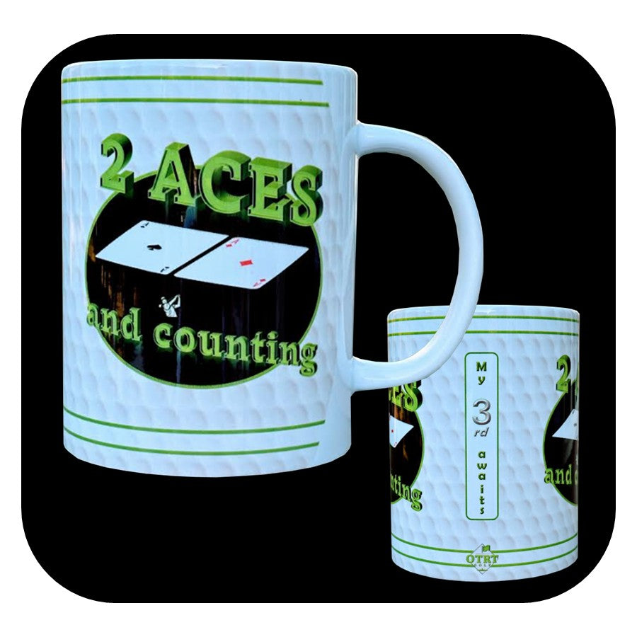 11c - ACES™ Hole(s)-In-One Mug - 12oz & 15oz for any current hole-in-one tally.