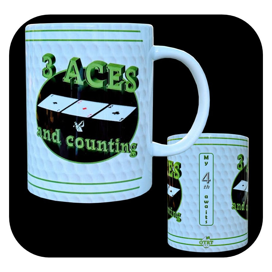 11c - ACES™ Hole(s)-In-One Mug - 12oz & 15oz for any current hole-in-one tally.