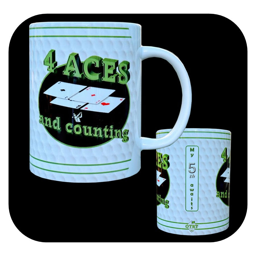 11c - ACES™ Hole(s)-In-One Mug - 12oz & 15oz for any current hole-in-one tally.
