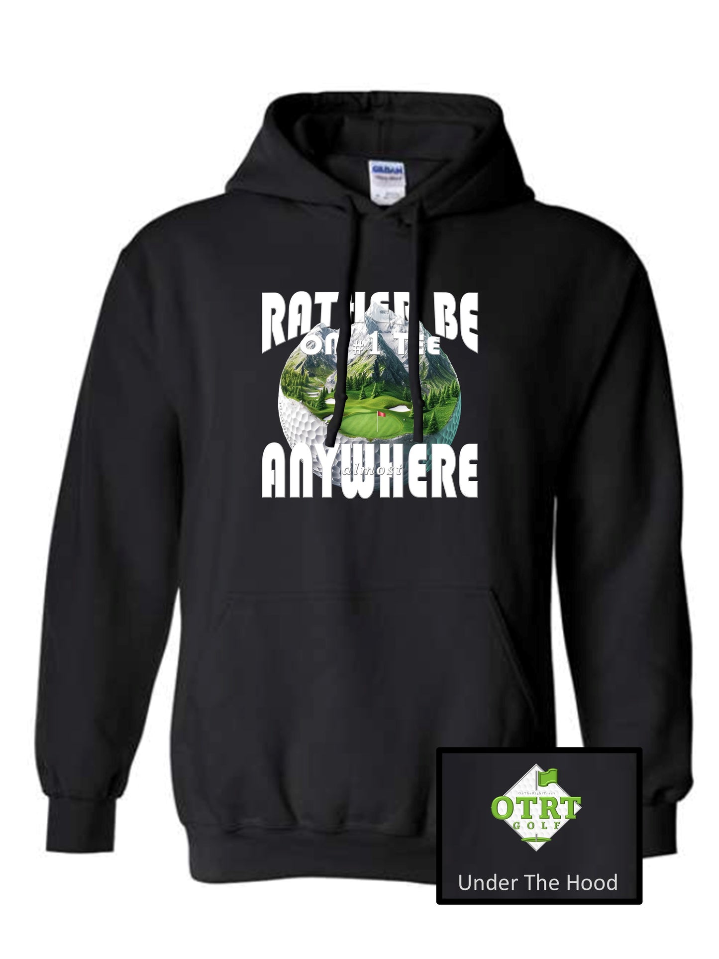 Golf Hoodie 3  ...almost ANYWHERE  Unisex  6 colors