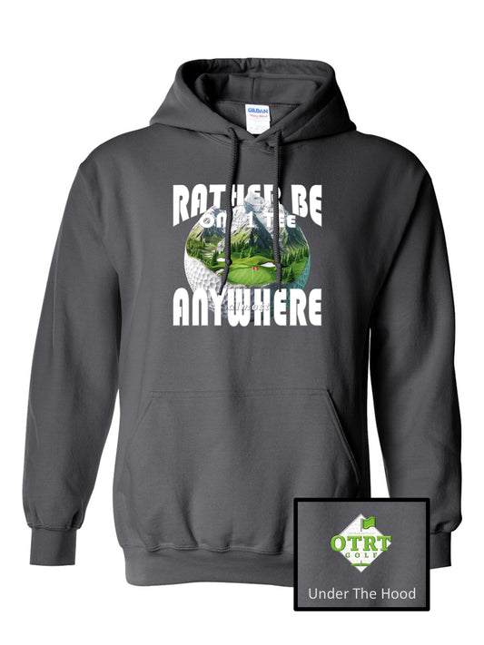 Golf Hoodie 3  ...almost ANYWHERE  Unisex  6 colors