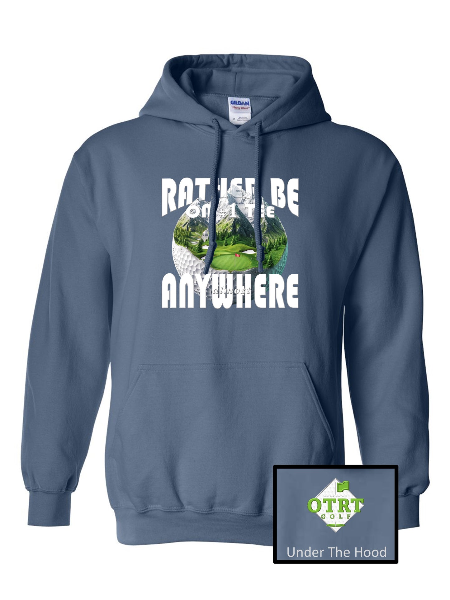 Golf Hoodie 3  ...almost ANYWHERE  Unisex  6 colors