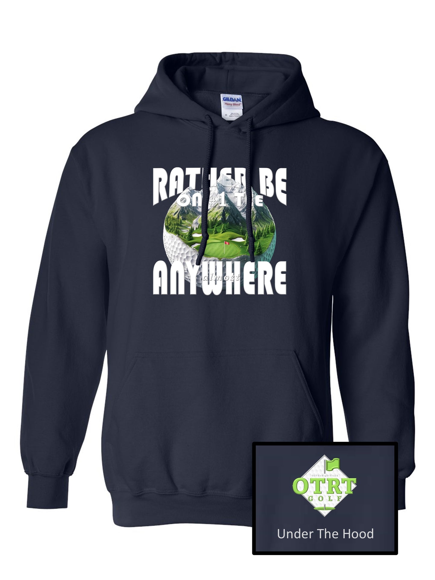 Golf Hoodie 3  ...almost ANYWHERE  Unisex  6 colors