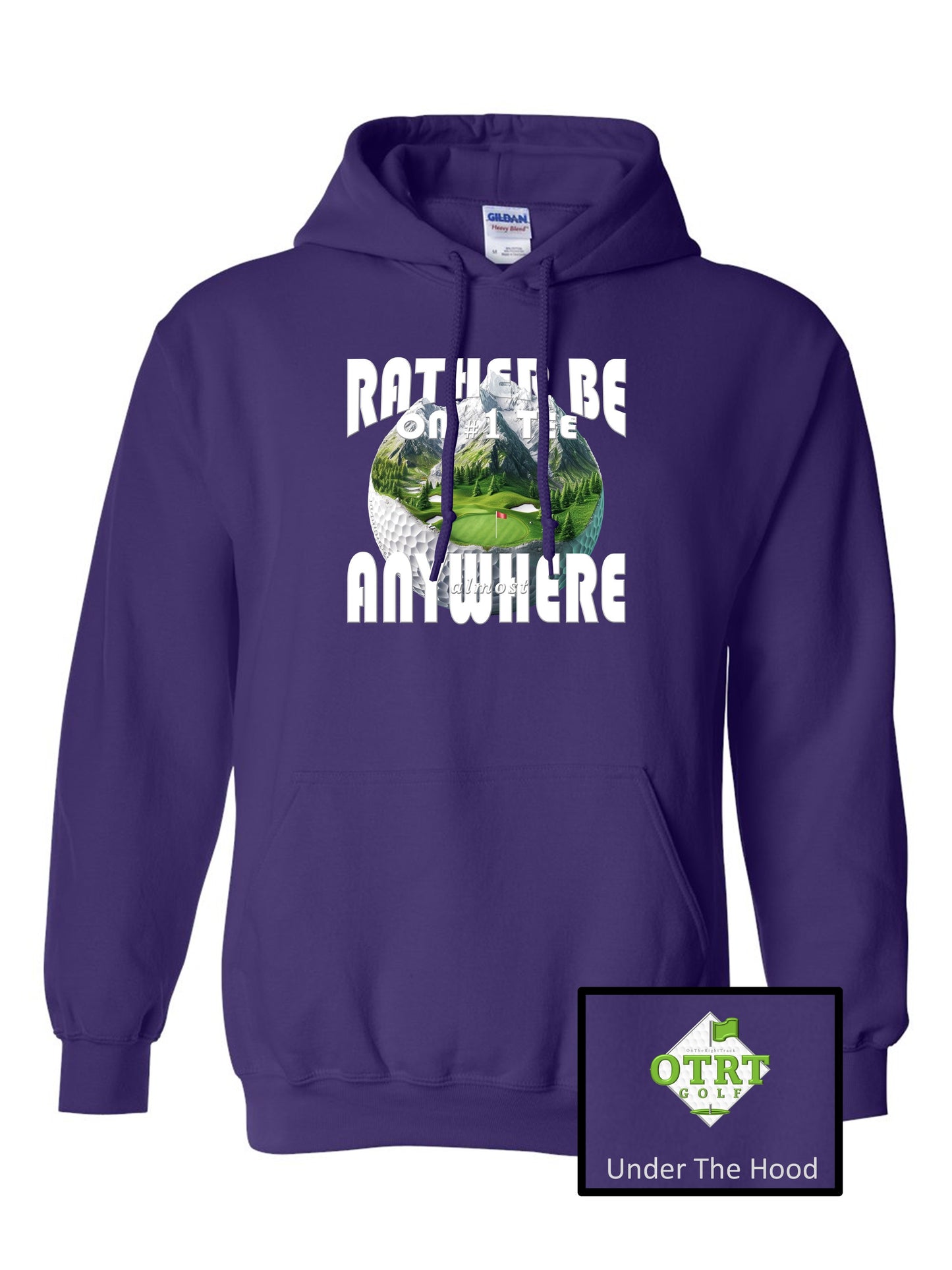 Golf Hoodie 3  ...almost ANYWHERE  Unisex  6 colors