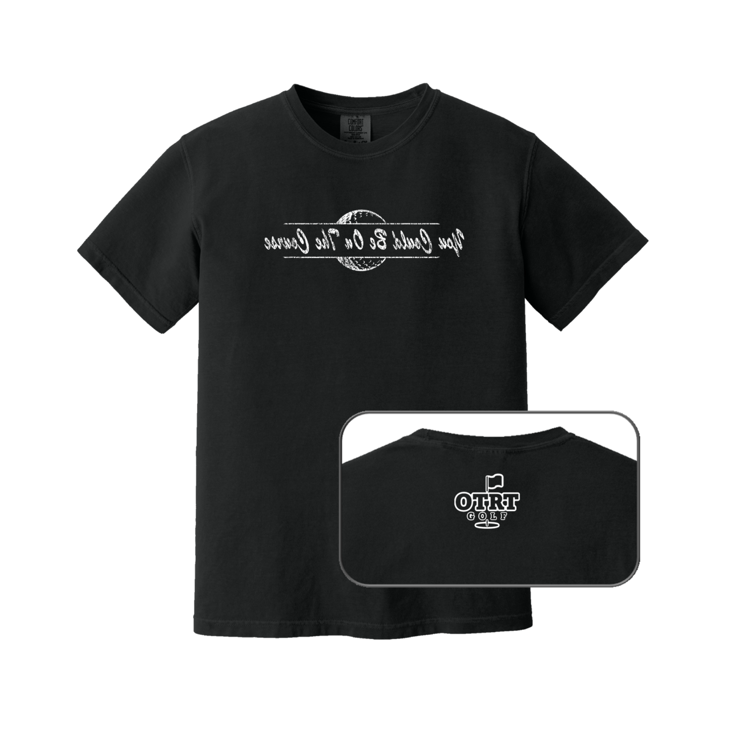 Personal Reminder - Mirror Imaged | Golf T-shirt | Premium Cotton