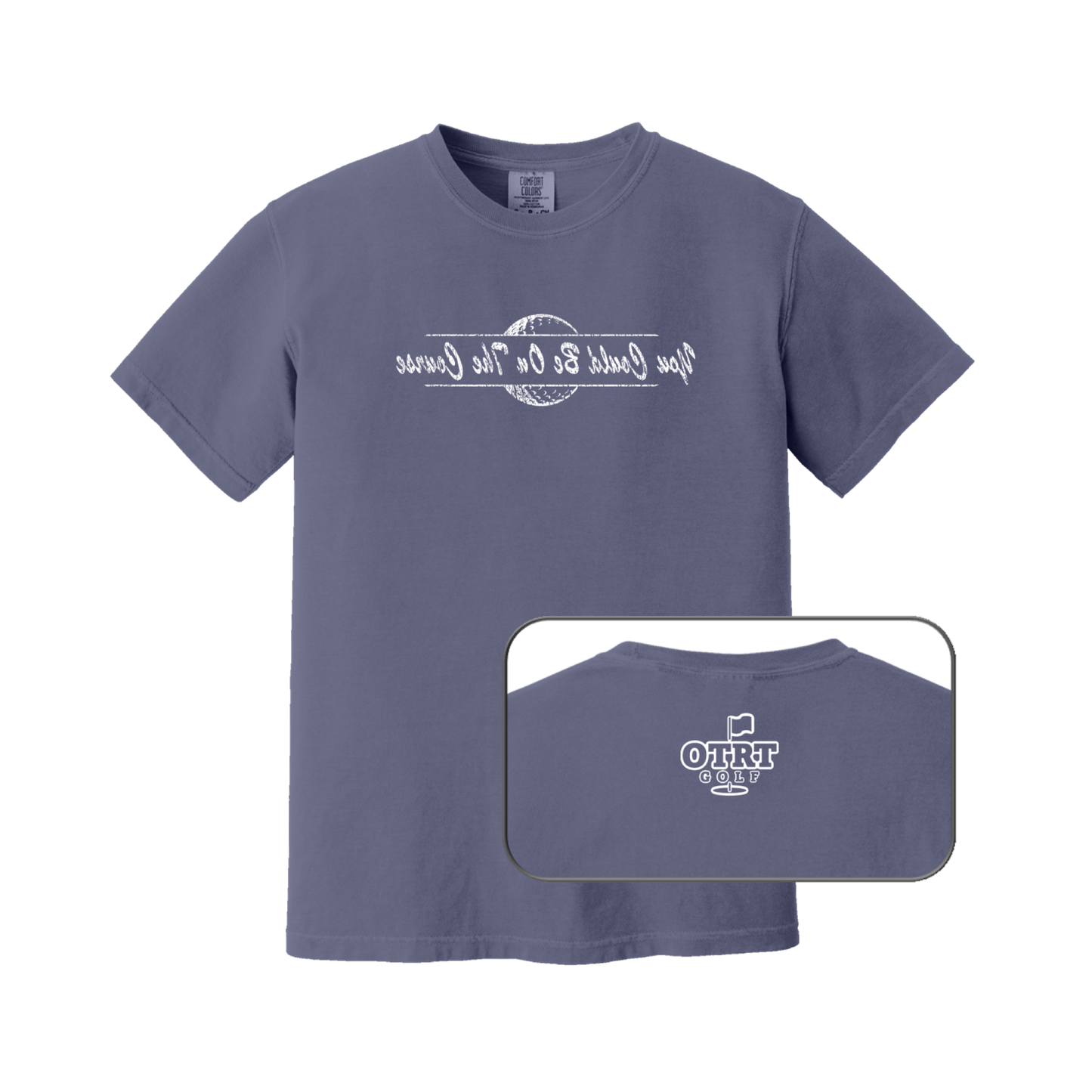 Personal Reminder - Mirror Imaged | Golf T-shirt | Premium Cotton