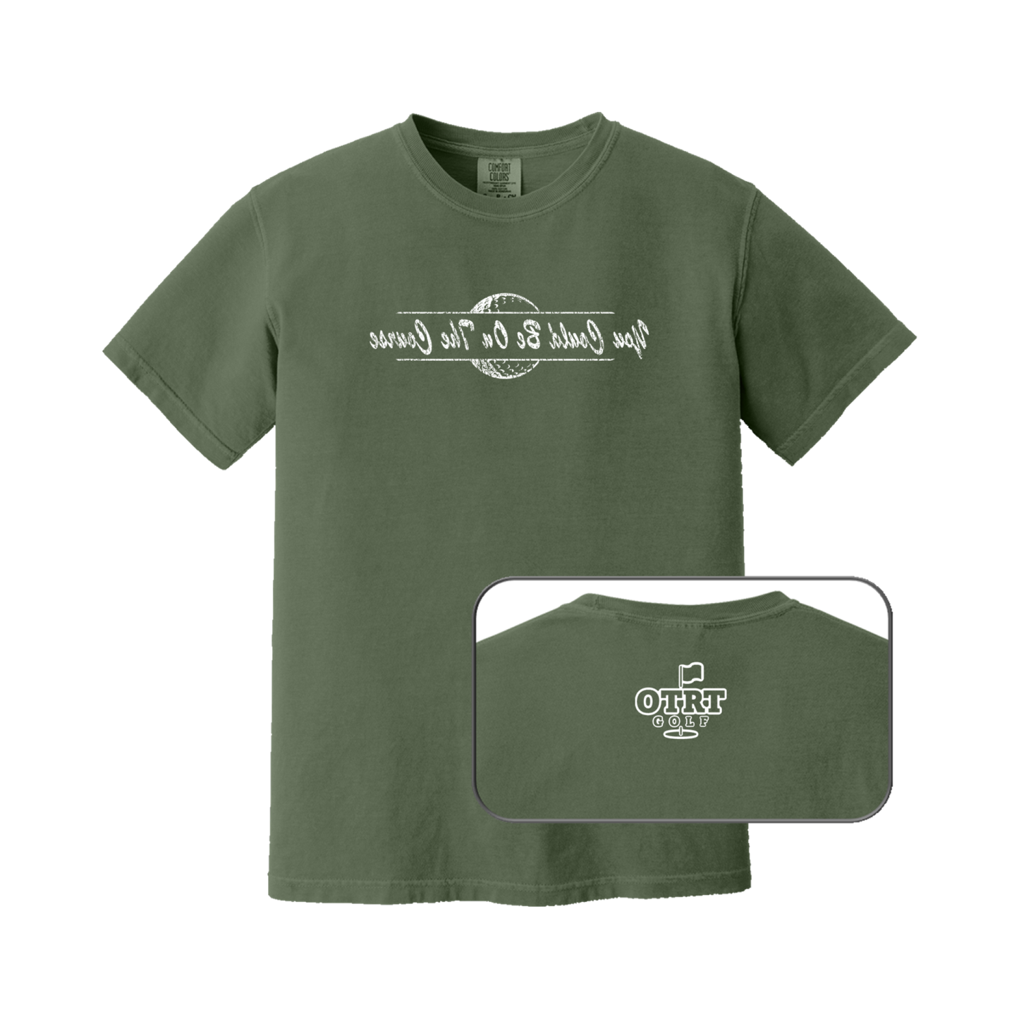 Personal Reminder - Mirror Imaged | Golf T-shirt | Premium Cotton