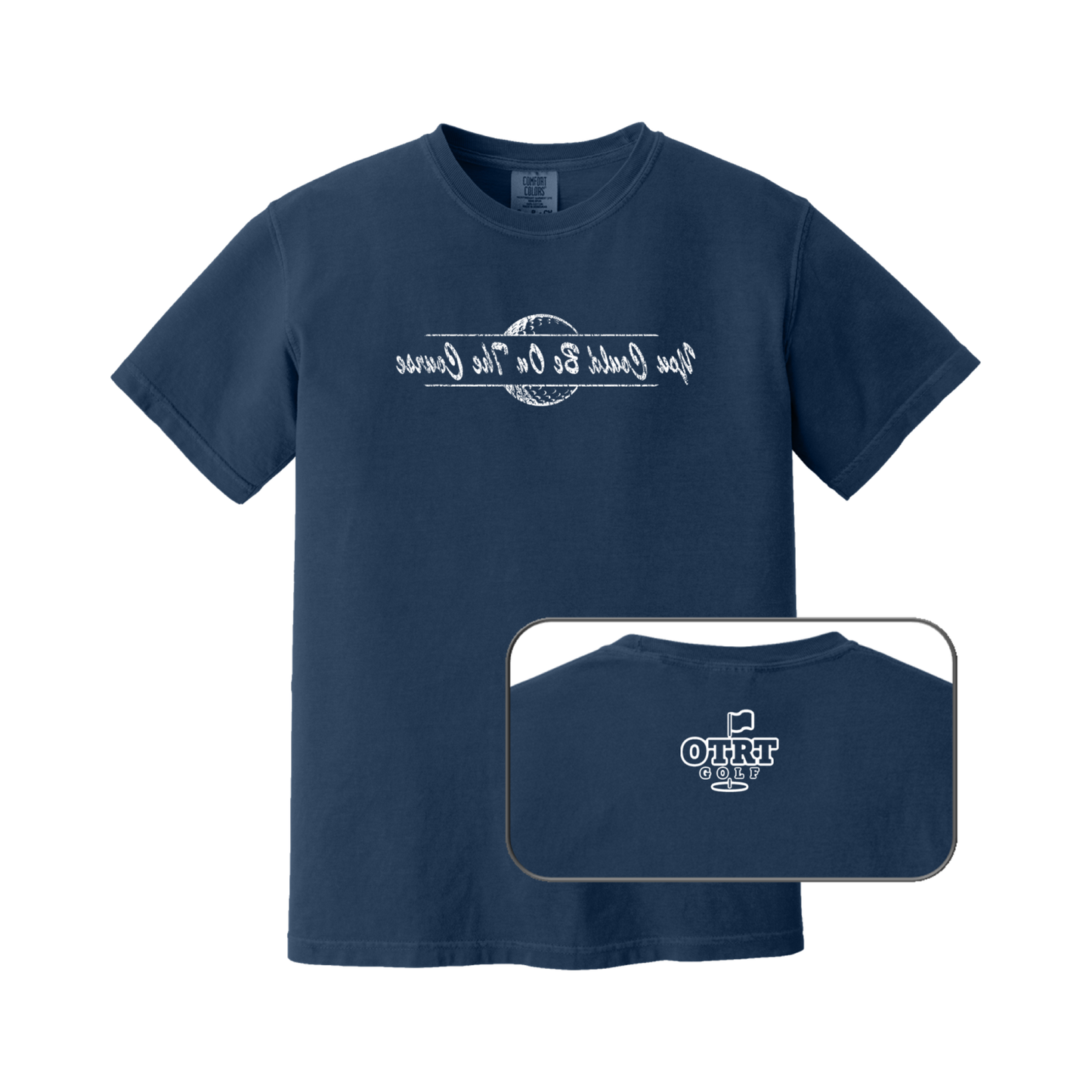 Personal Reminder - Mirror Imaged | Golf T-shirt | Premium Cotton