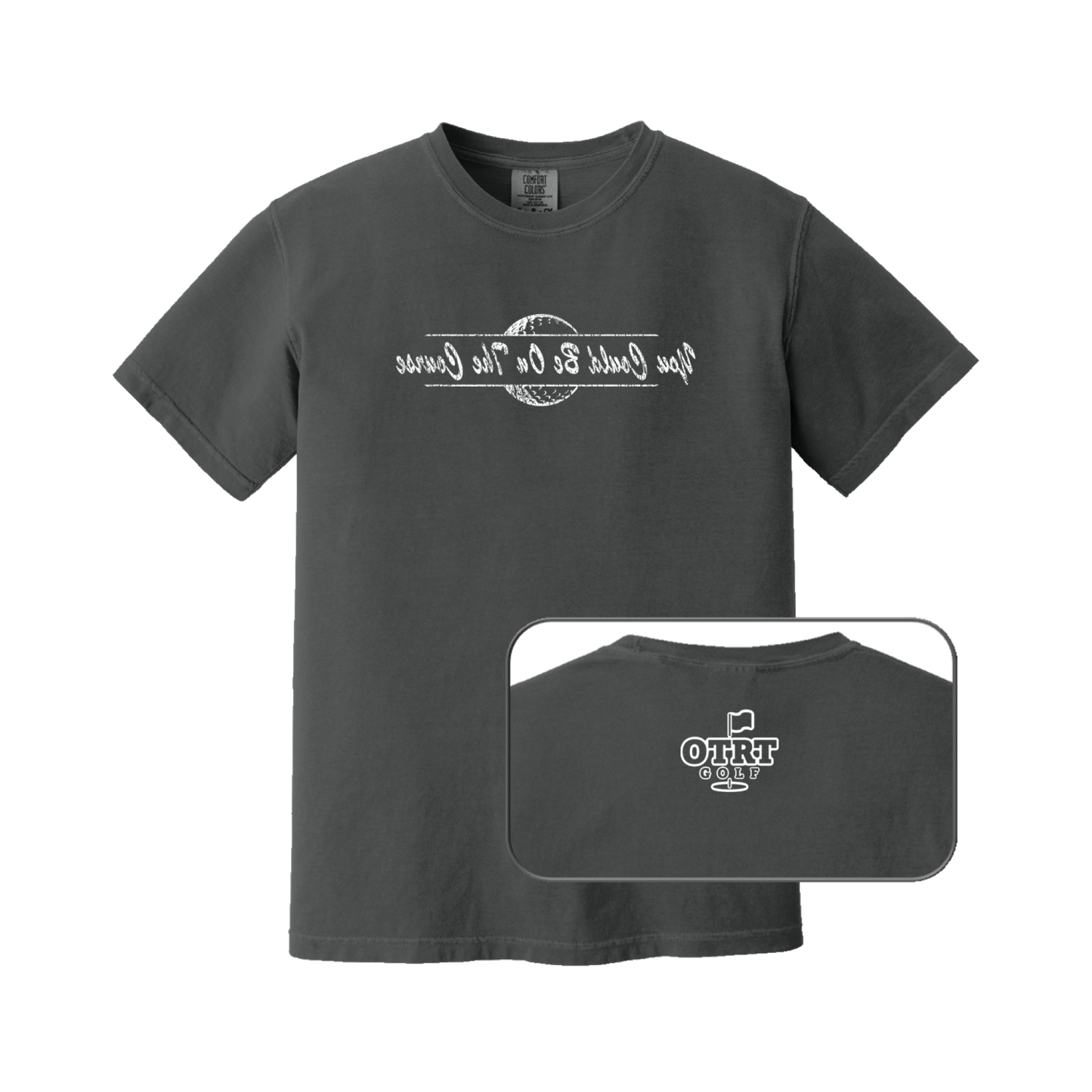 Personal Reminder - Mirror Imaged | Golf T-shirt | Premium Cotton
