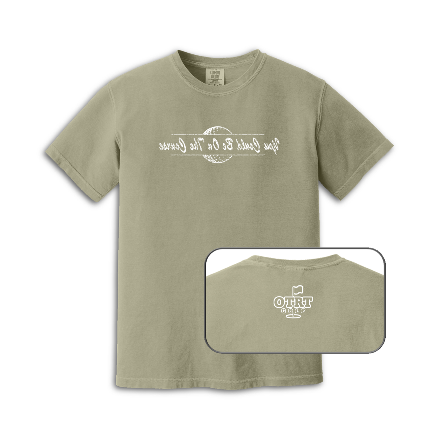 Personal Reminder - Mirror Imaged | Golf T-shirt | Premium Cotton