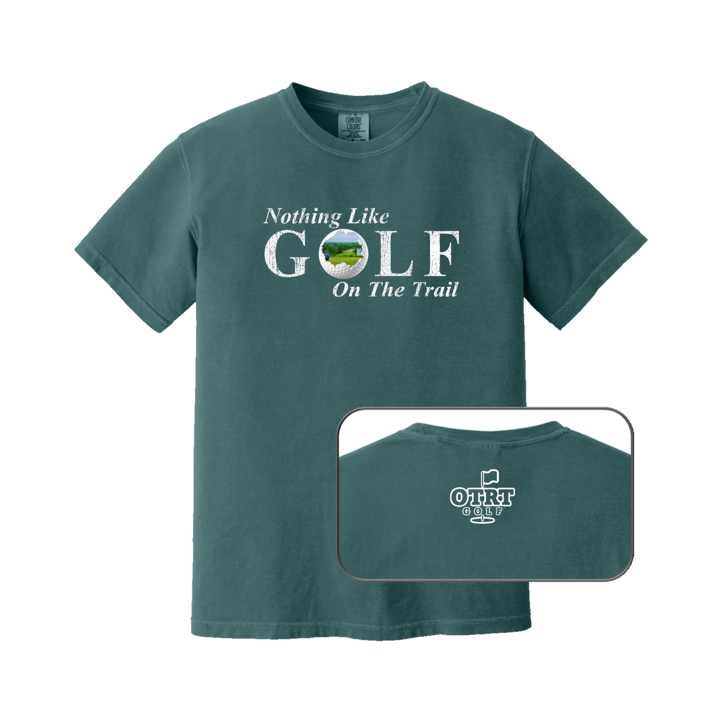 Personalized Golf T-Shirt | Custom Photo Template | Premium Cotton