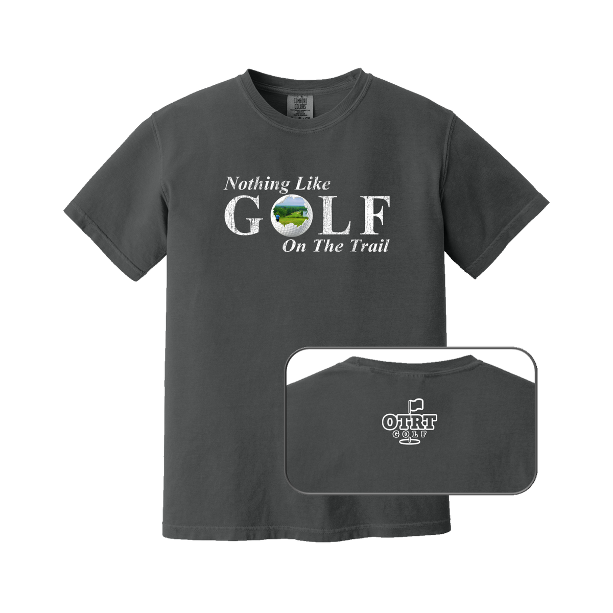Personalized Golf T-Shirt | Custom Photo Template | Premium Cotton