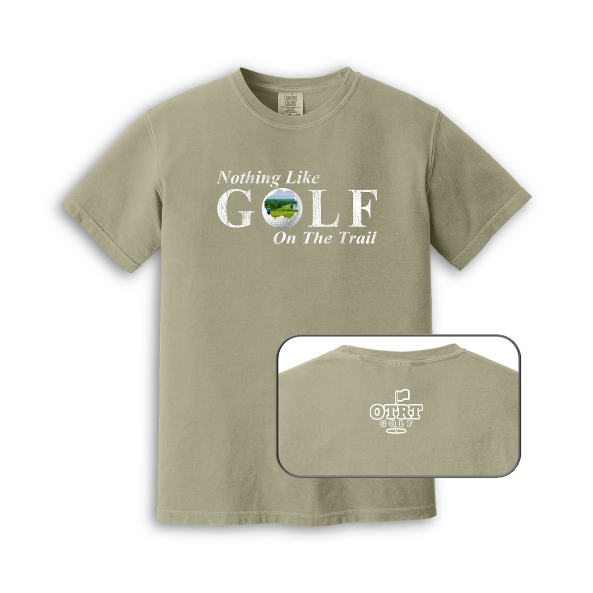 Personalized Golf T-Shirt | Custom Photo Template | Premium Cotton