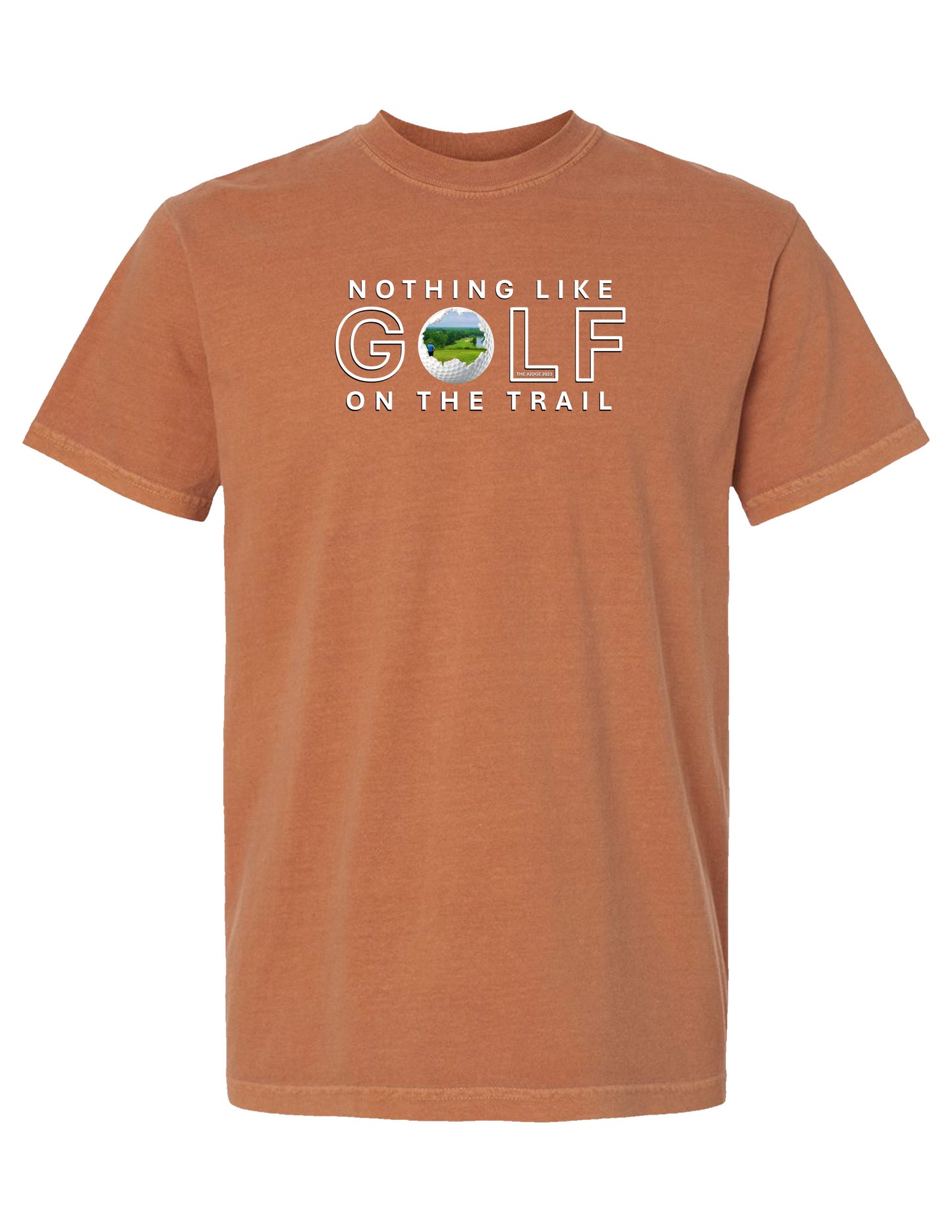Custom Golf T | Custom Photo Template 1 - Comfort Colors 100% Cotton