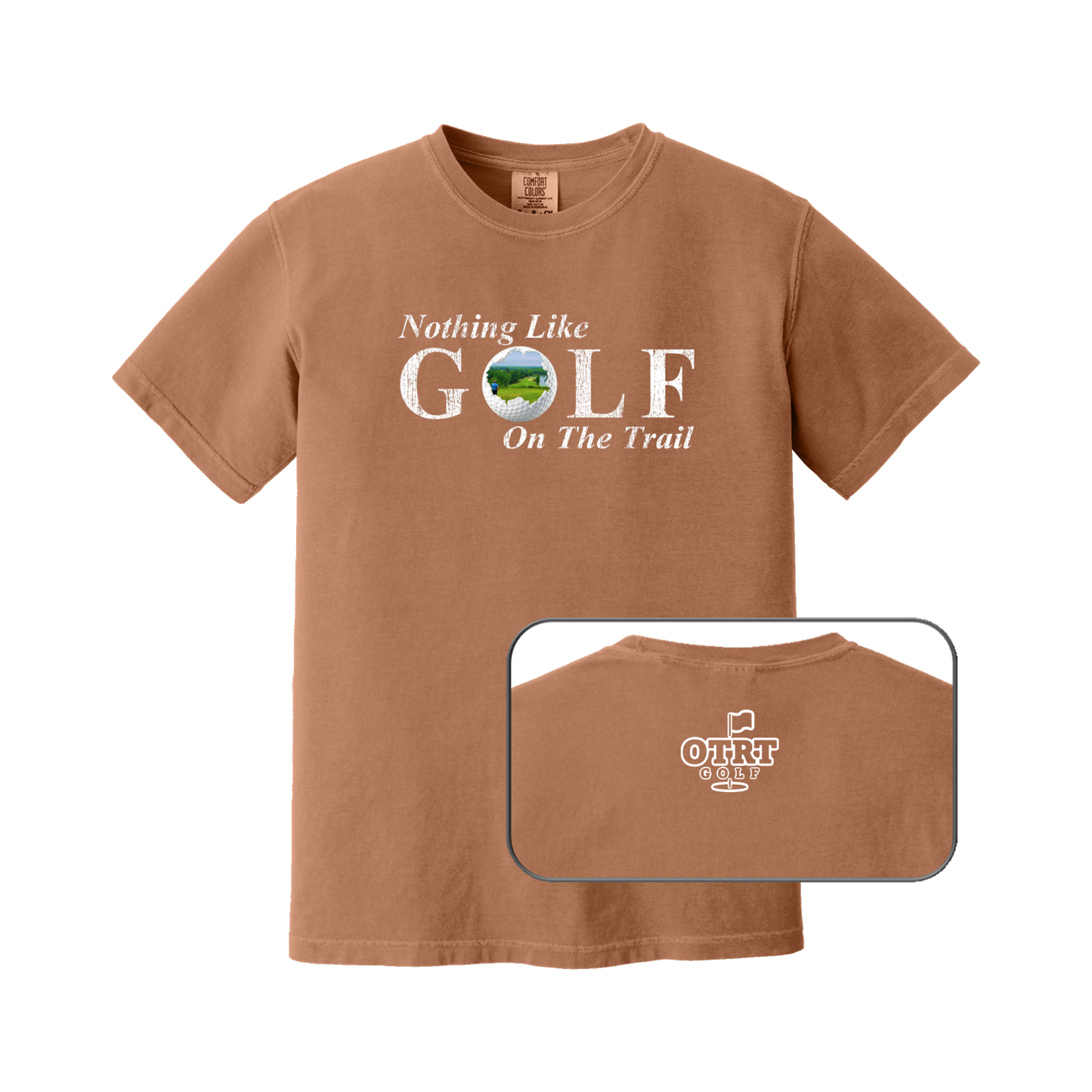 Personalized Golf T-Shirt | Custom Photo Template | Premium Cotton