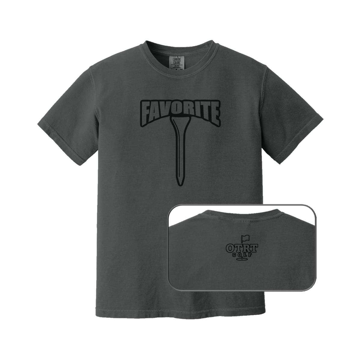 Favorite Tee - Stealth Edition | Premium Cotton - 60/40 Blend - Basic Cotton Options