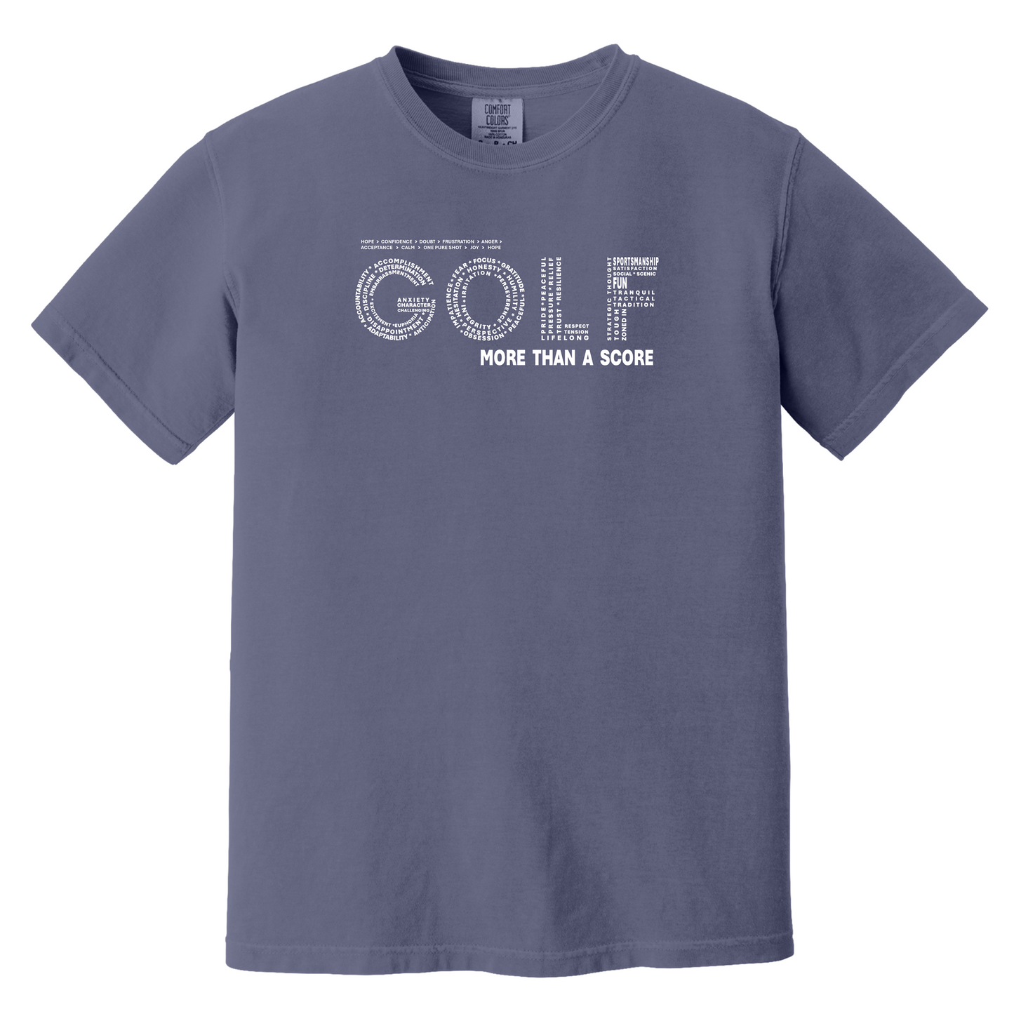 Golf T | Spectrum Of GOLF - Comfort Colors cotton - 8 Colors