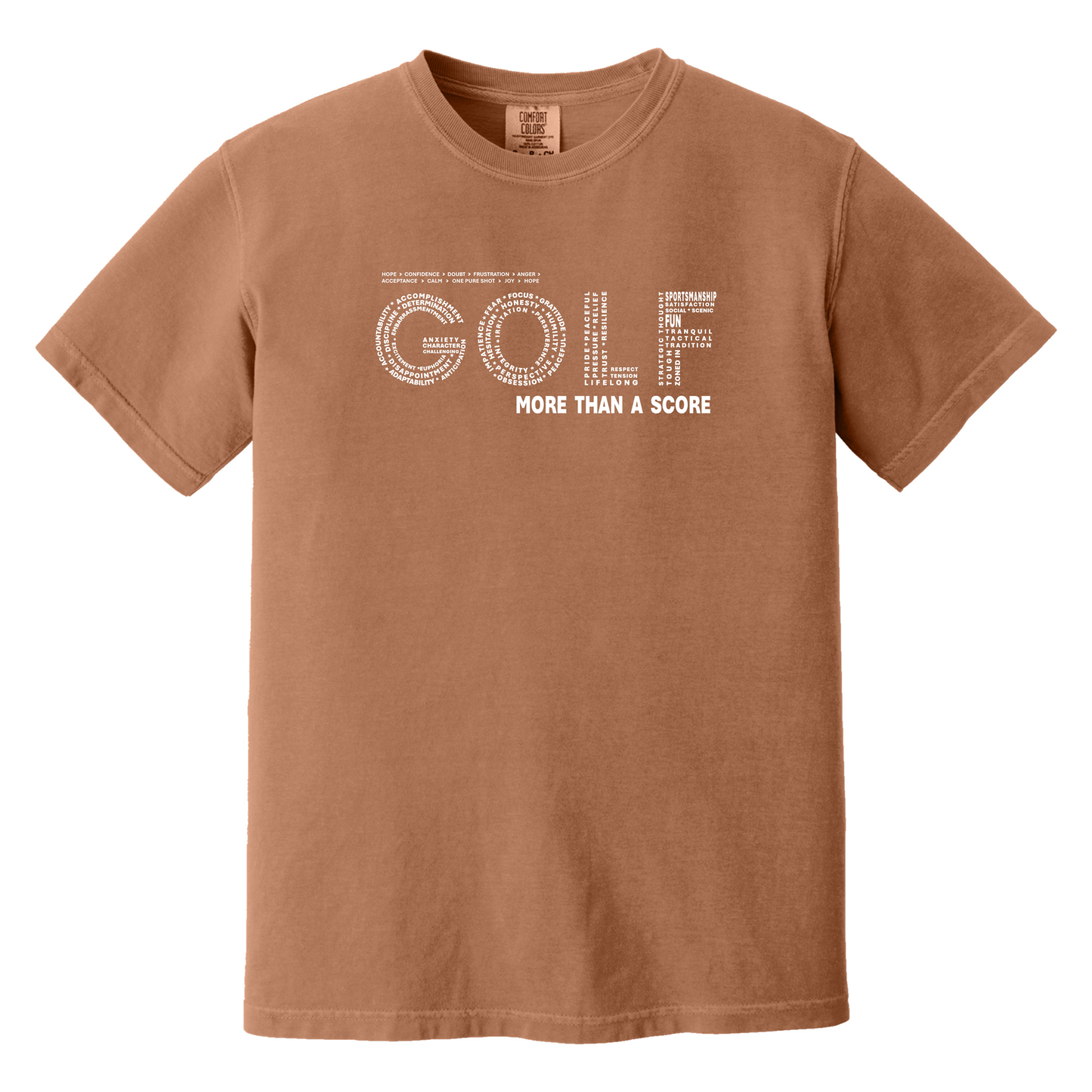 Golf T | Spectrum Of GOLF - Comfort Colors cotton - 8 Colors