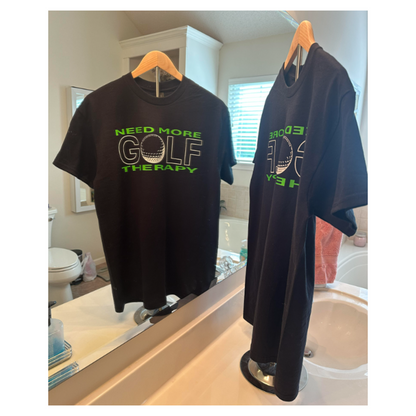 Golf T | GOLF Therapy - Standard or Mirror Imaged | Comfort Colors 100% cotton,  5 Colors