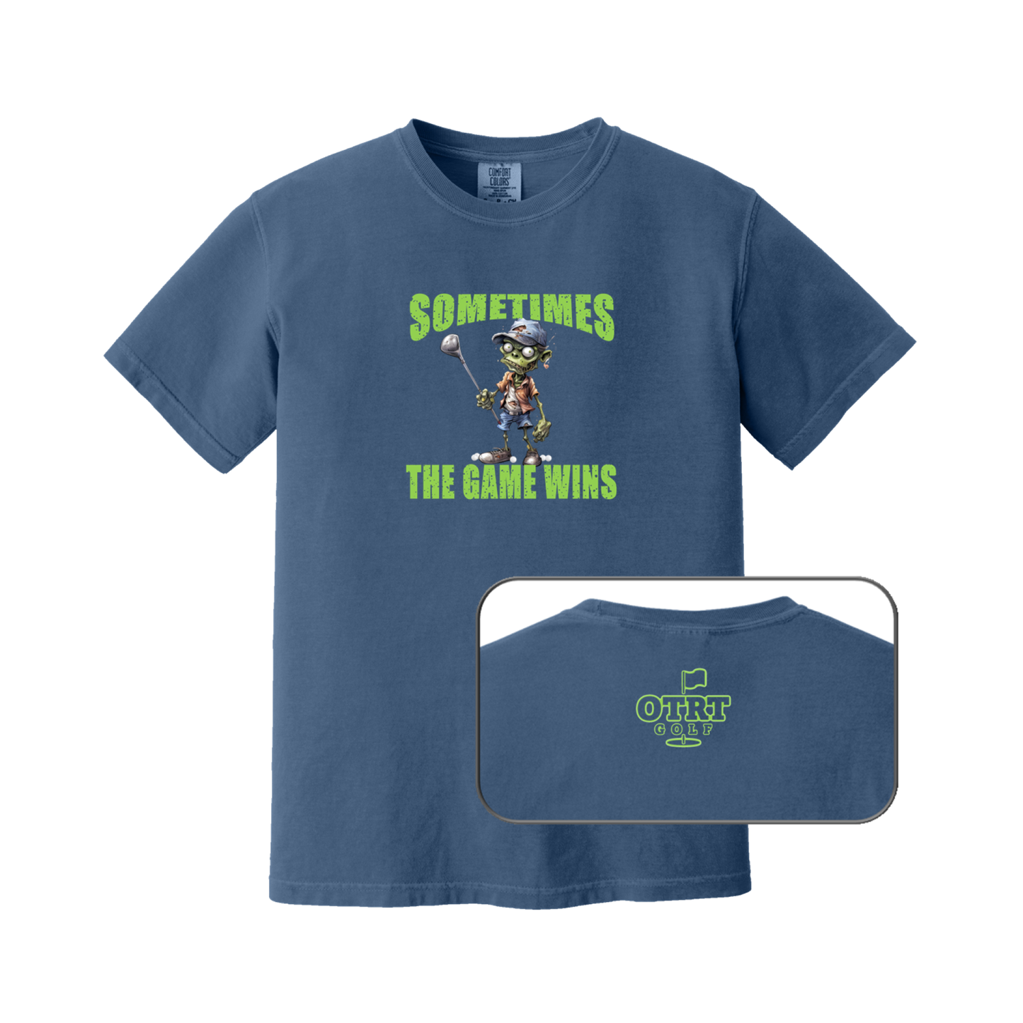 Sometimes The Game Wins | Golf T-shirt | Premium Cotton - 8 Colors