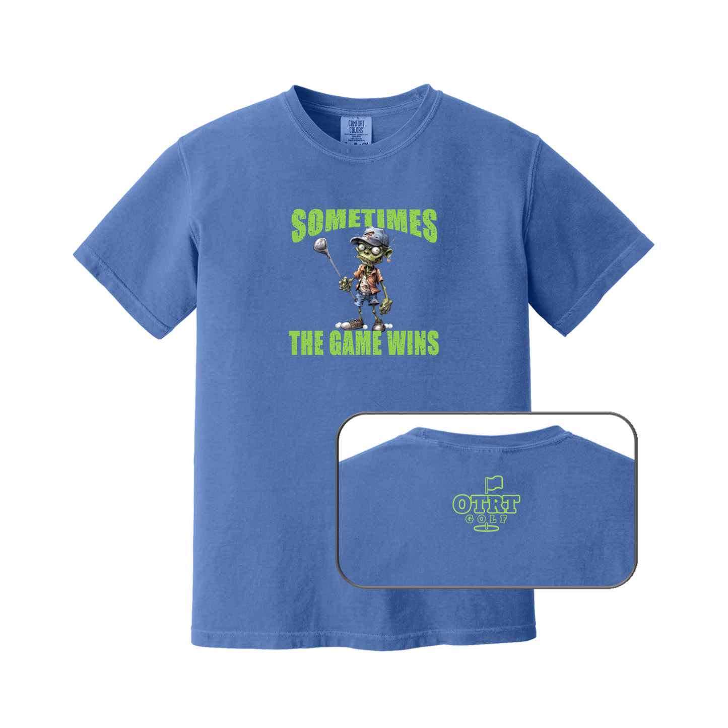 Sometimes The Game Wins | Golf T-shirt | Premium Cotton - 8 Colors