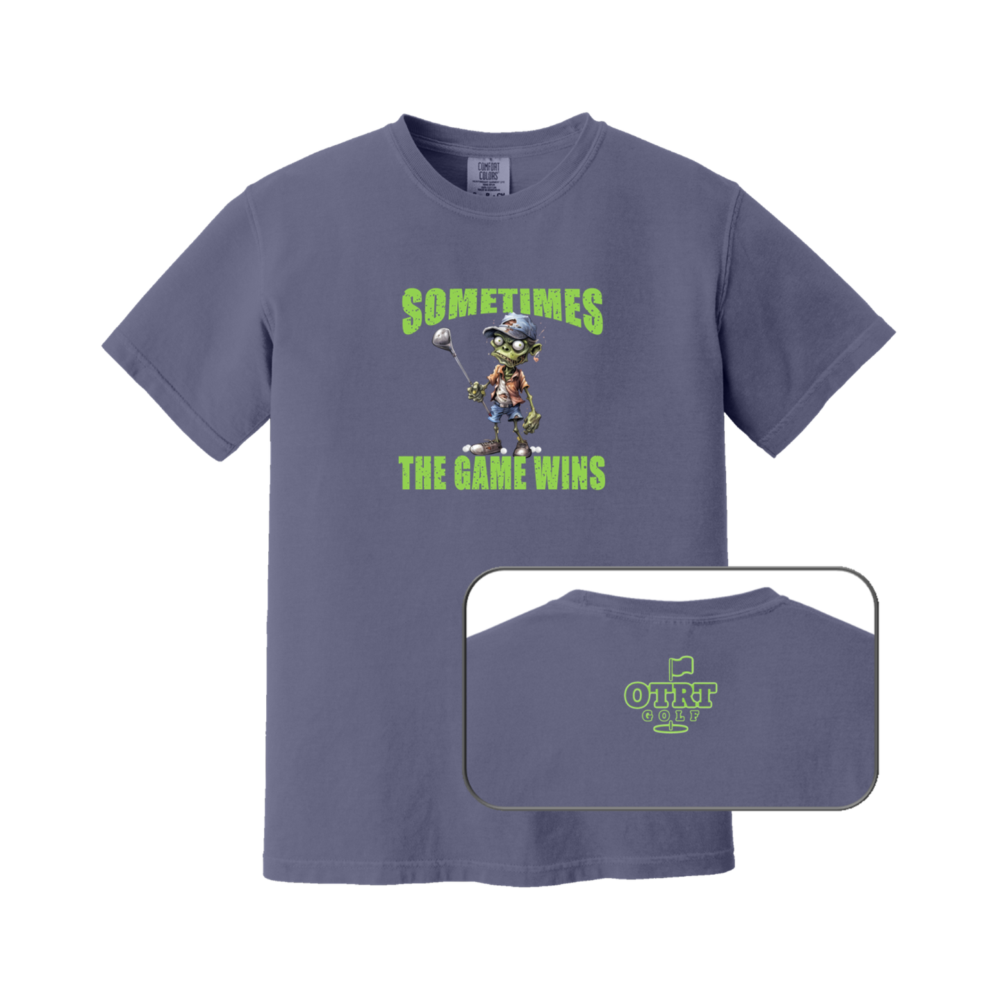 Sometimes The Game Wins | Golf T-shirt | Premium Cotton - 8 Colors