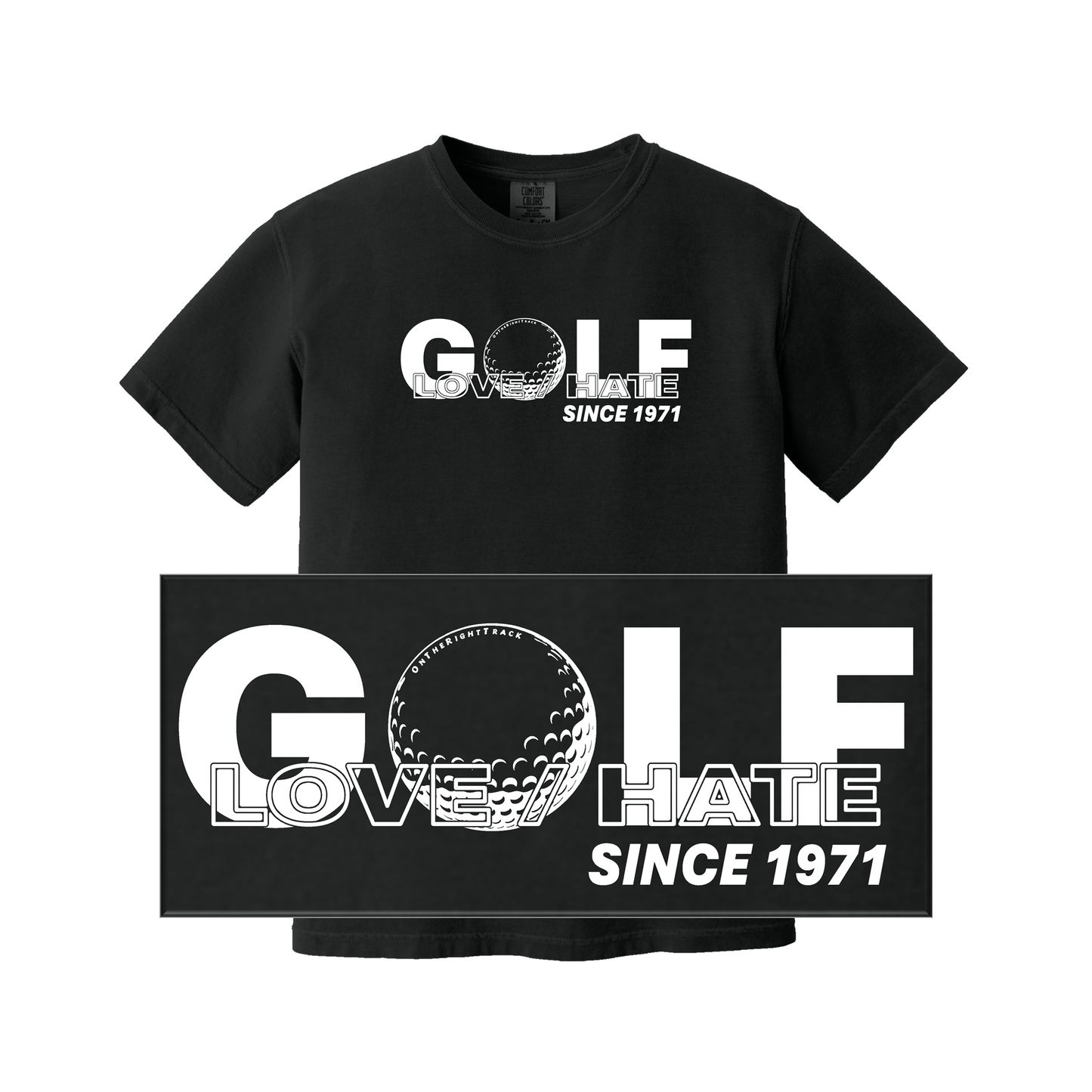 Golf T | When It All Started... (your year) | Comfort Colors 100% Cotton - 8 Colors