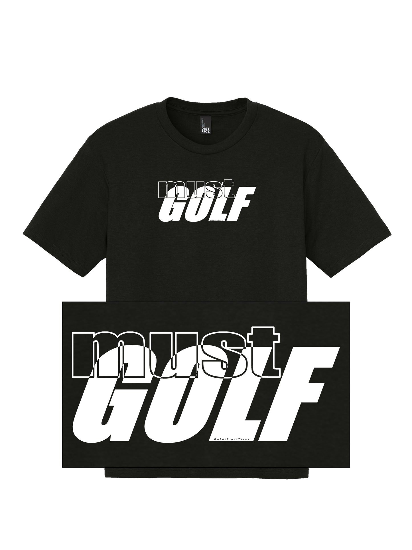 District Tri-Blend Black S-XL | 21 Designs