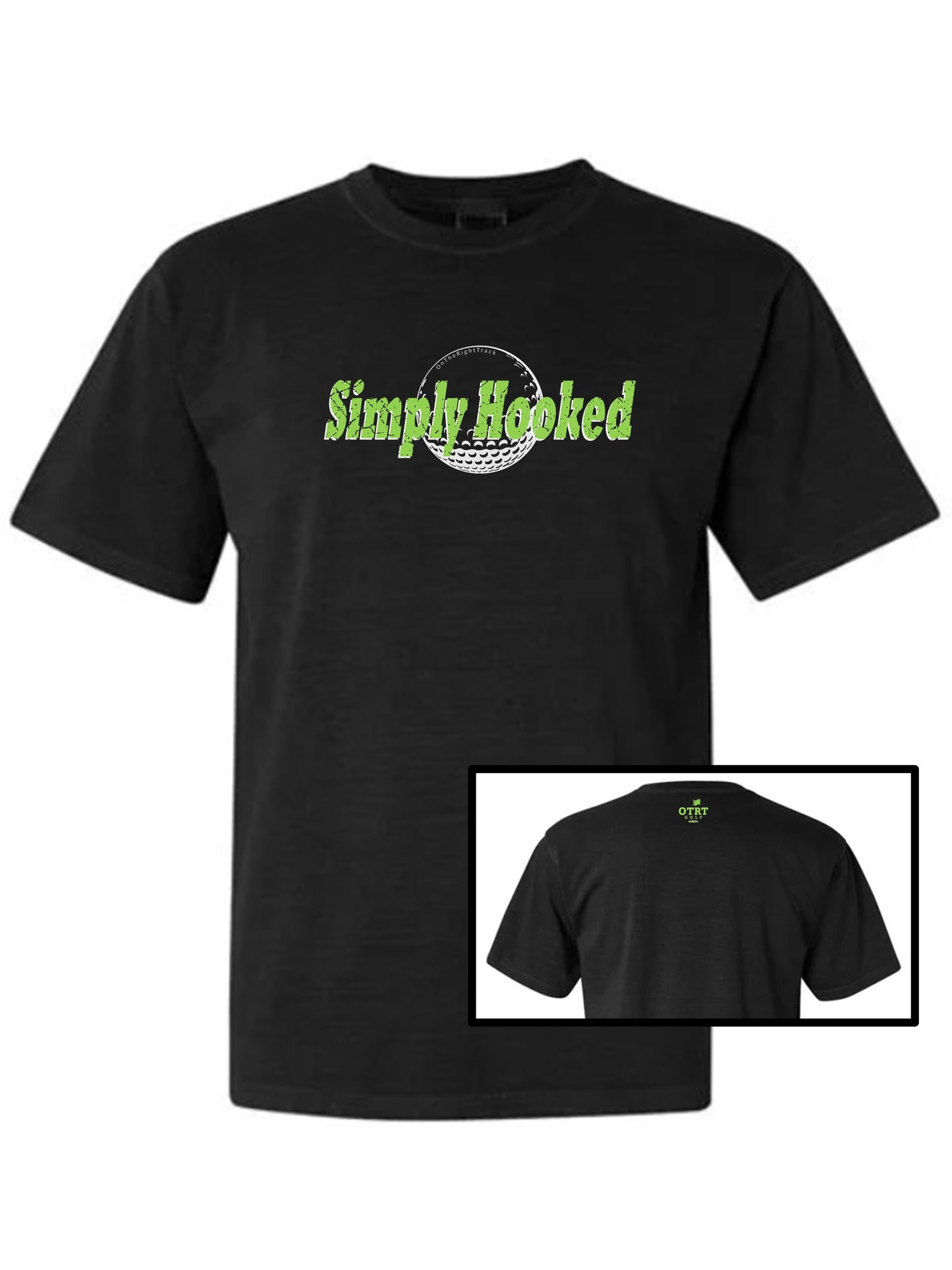 02 - Golf T | Simply Hooked - Comfort Colors 100% cotton - 8 Colors