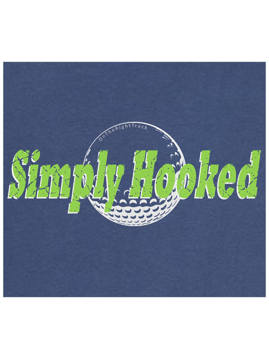 02 - Golf T | Simply Hooked - Comfort Colors 100% cotton - 8 Colors