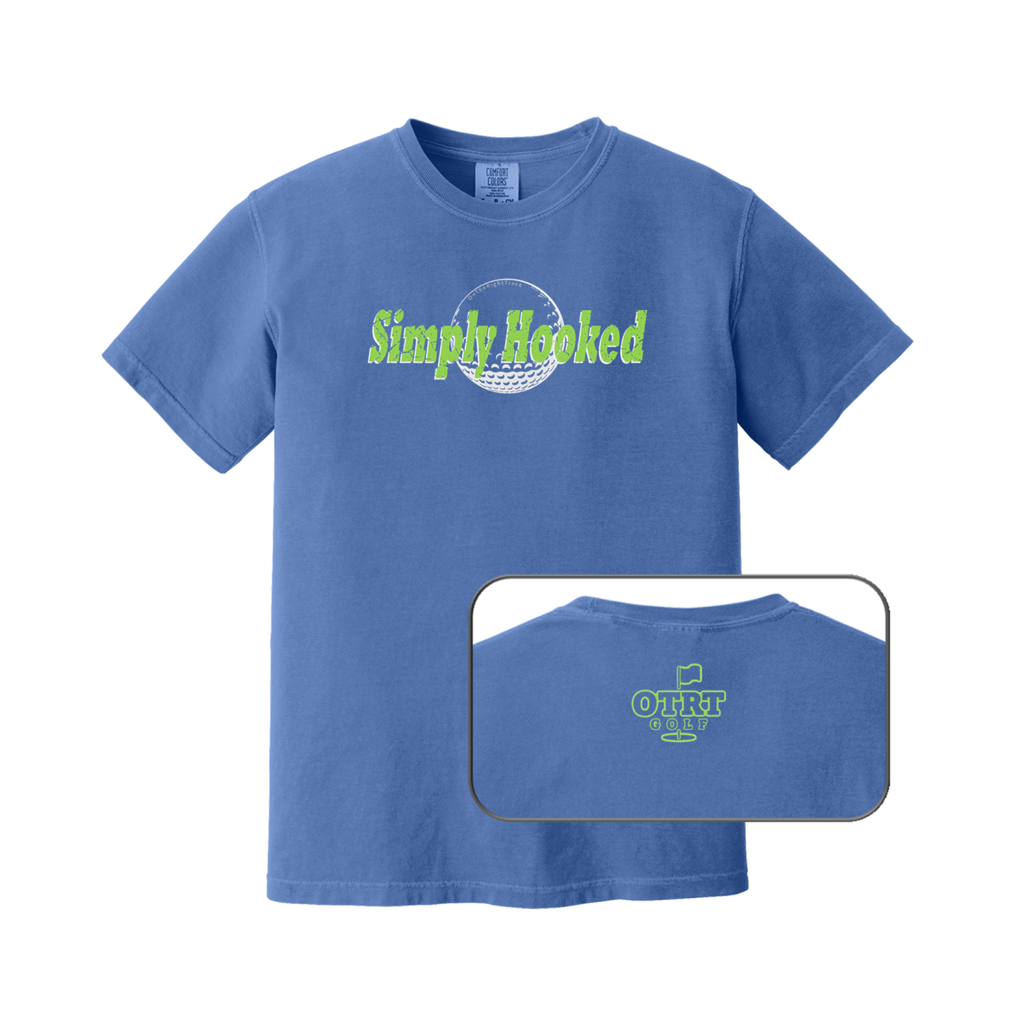 Simply Hooked | Premium Cotton Golf T-shirt