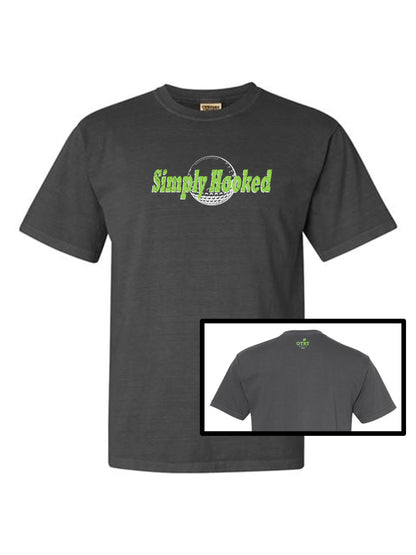 02 - Golf T | Simply Hooked - Comfort Colors 100% cotton - 8 Colors