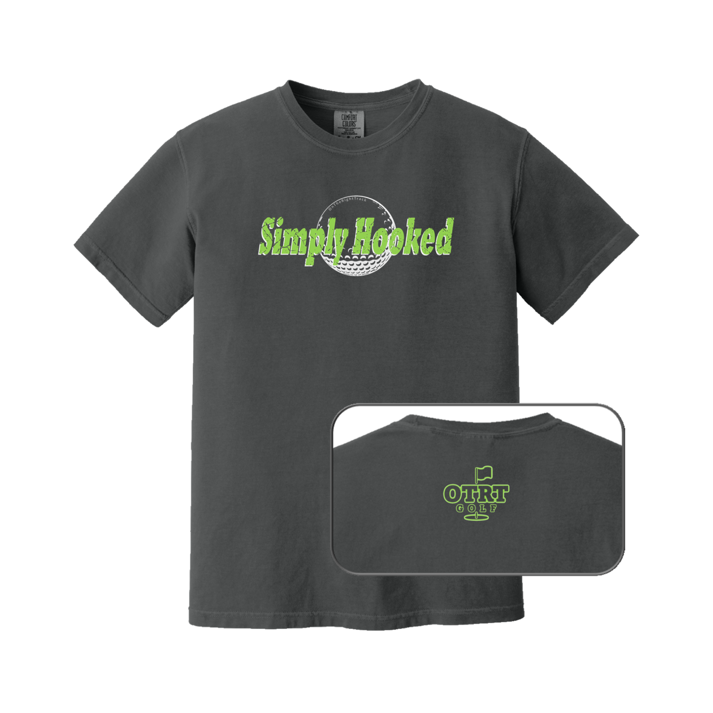 Simply Hooked | Premium Cotton Golf T-shirt