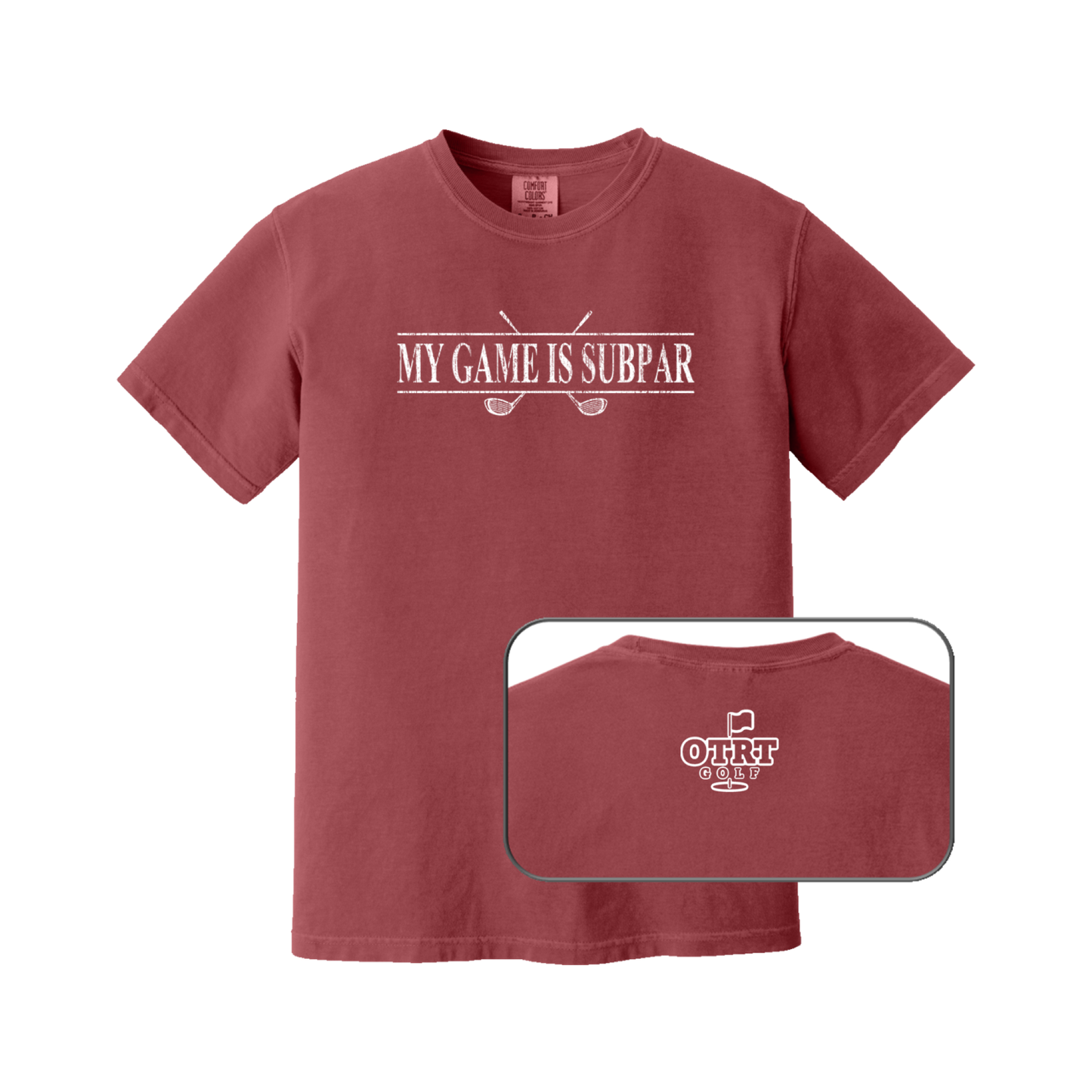 My Game Is Subpar | Golf T-shirt | Premium Cotton 10 Colors