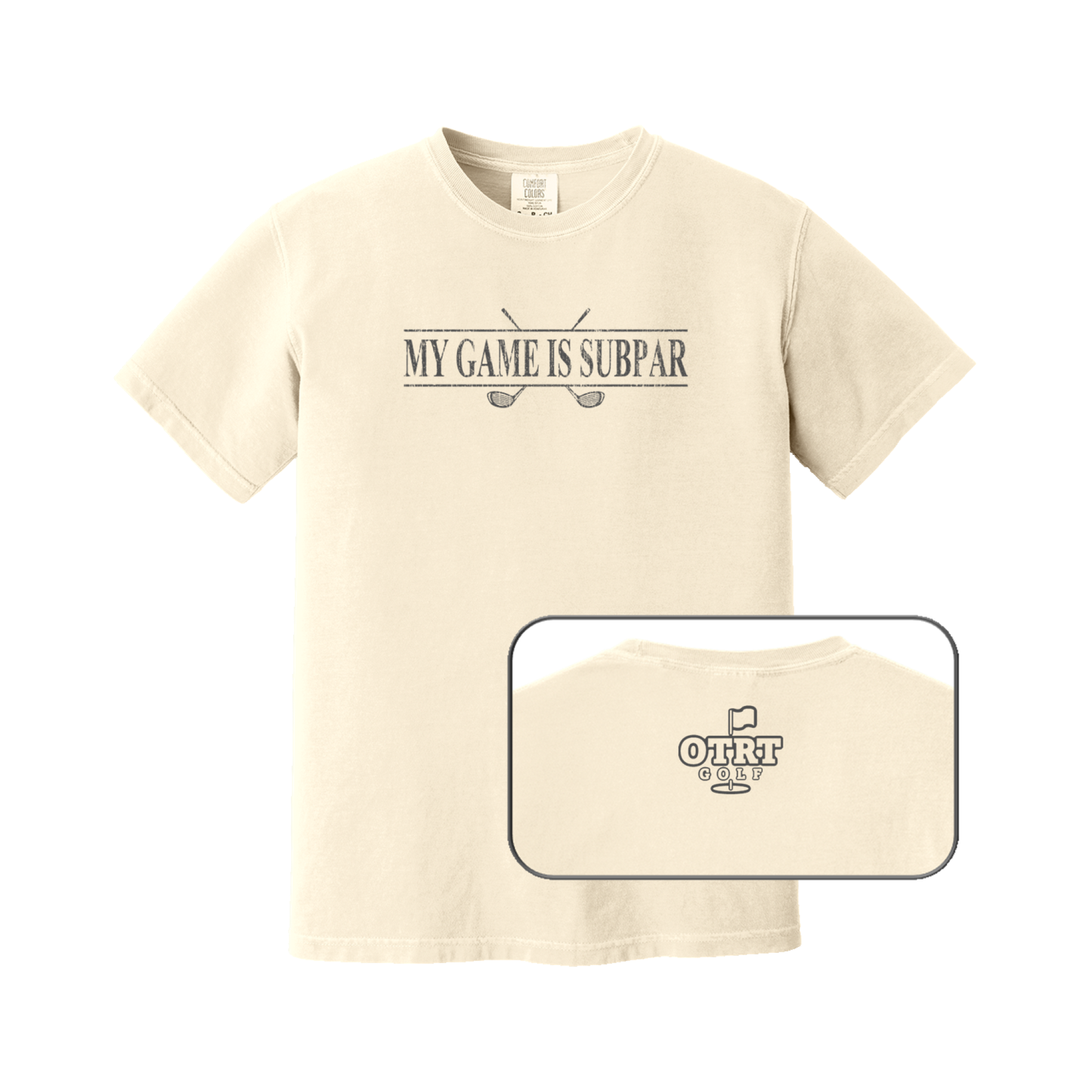 My Game Is Subpar | Golf T-shirt | Premium Cotton 10 Colors