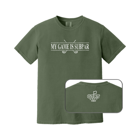 My Game Is Subpar | Golf T-shirt | Premium Cotton 10 Colors