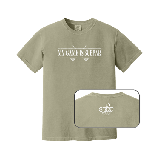 My Game Is Subpar | Golf T-shirt | Premium Cotton 10 Colors
