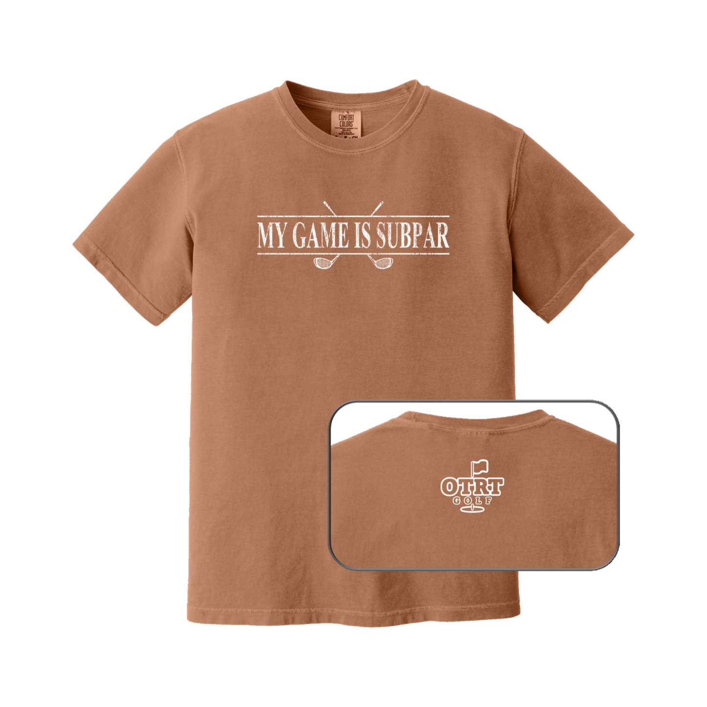 My Game Is Subpar | Golf T-shirt | Premium Cotton 10 Colors